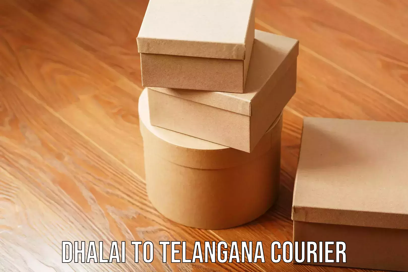 Professional courier services Dhalai to Kollapur