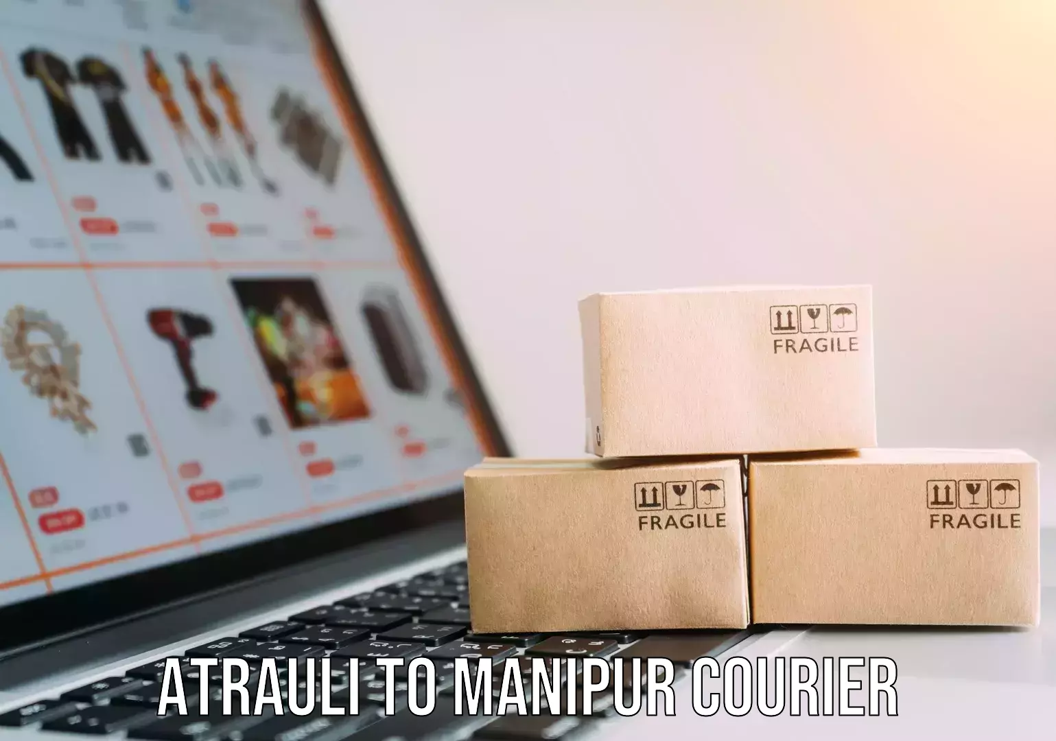 International courier networks Atrauli to Chandel