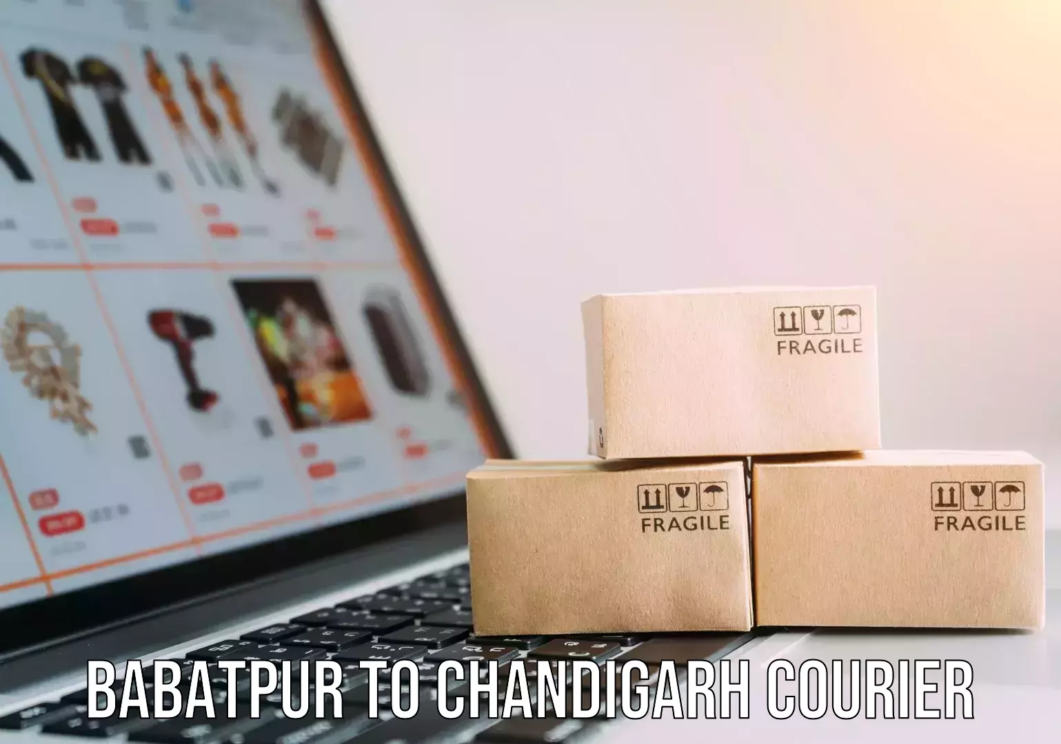 Modern delivery methods Babatpur to Chandigarh