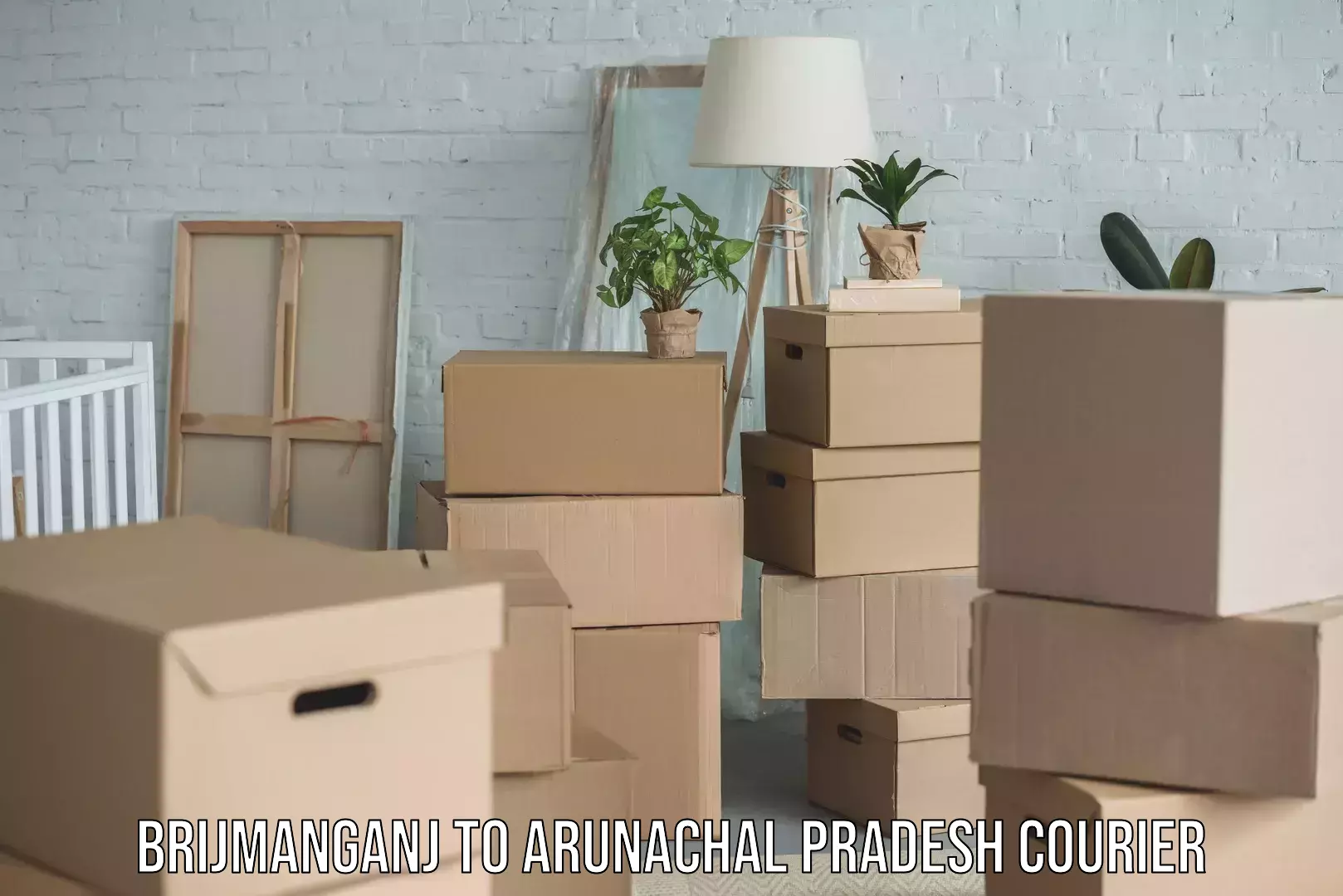 Residential courier service Brijmanganj to Arunachal Pradesh