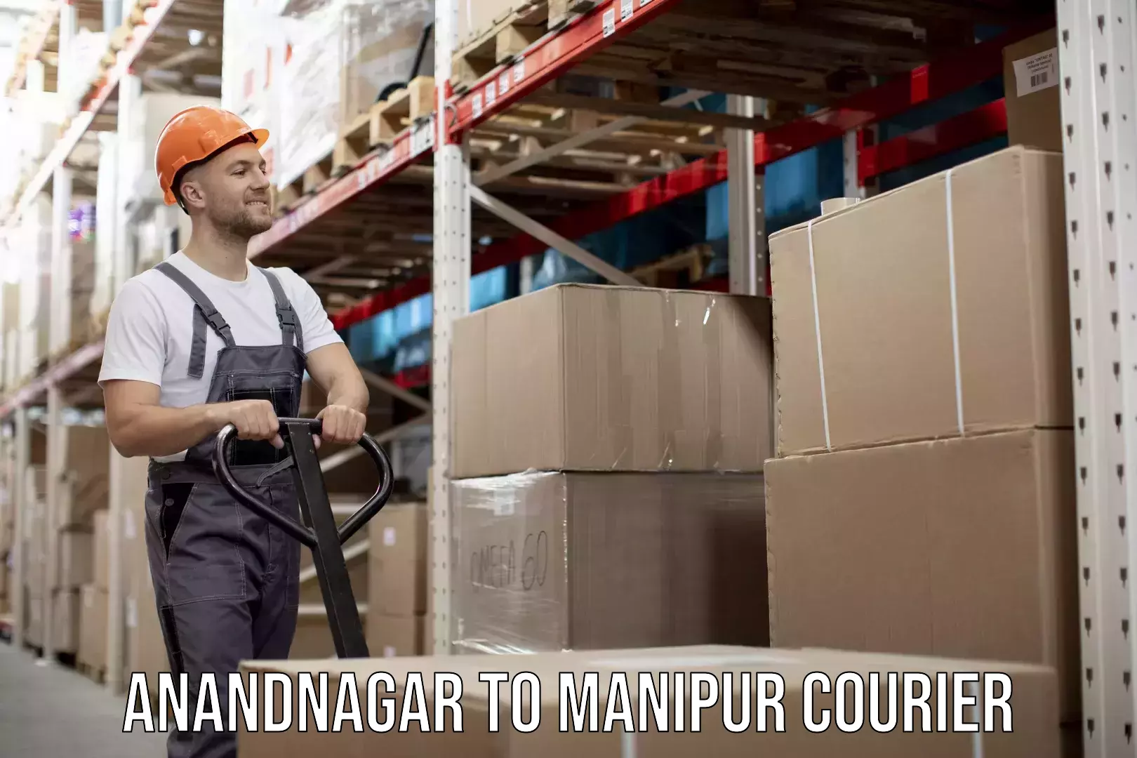 Custom courier strategies Anandnagar to IIIT Senapati