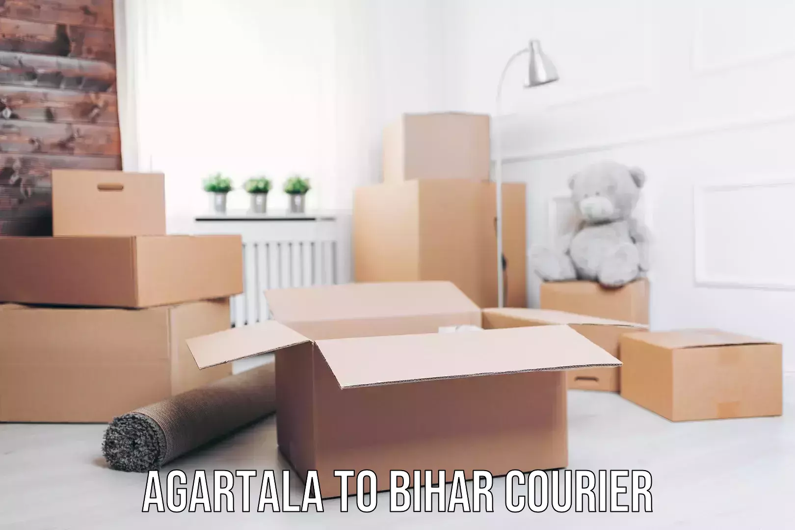 Smart parcel solutions Agartala to Wazirganj