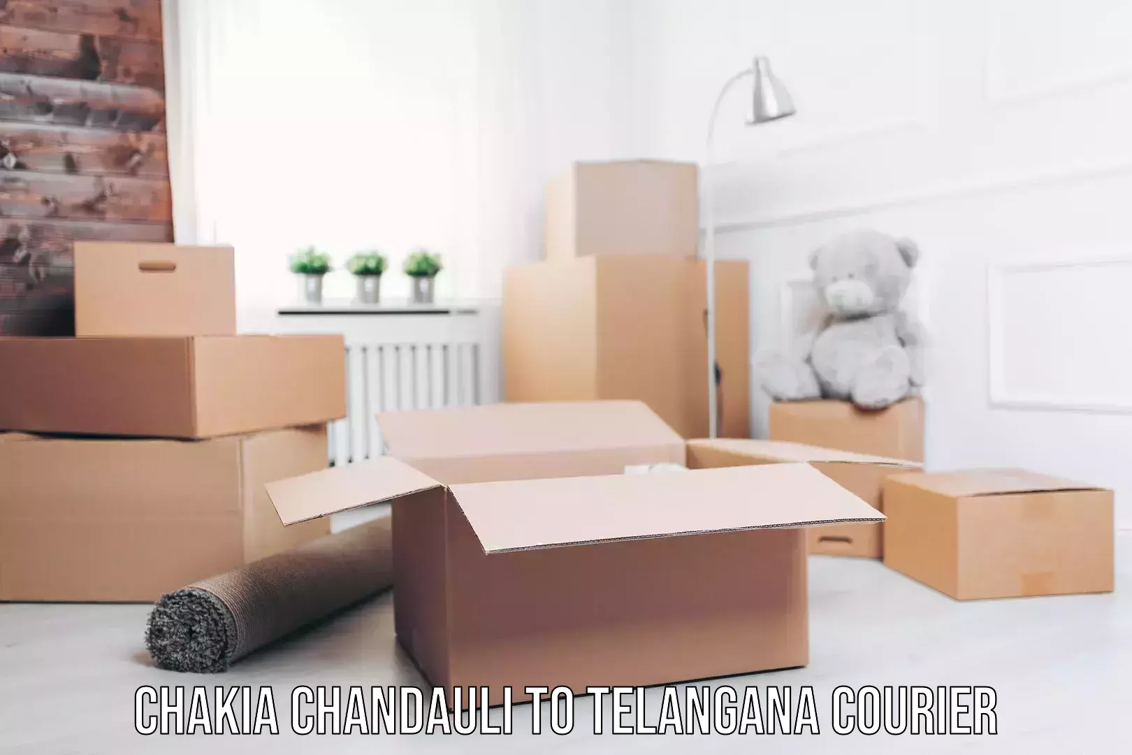 Next-day delivery options Chakia Chandauli to Telangana