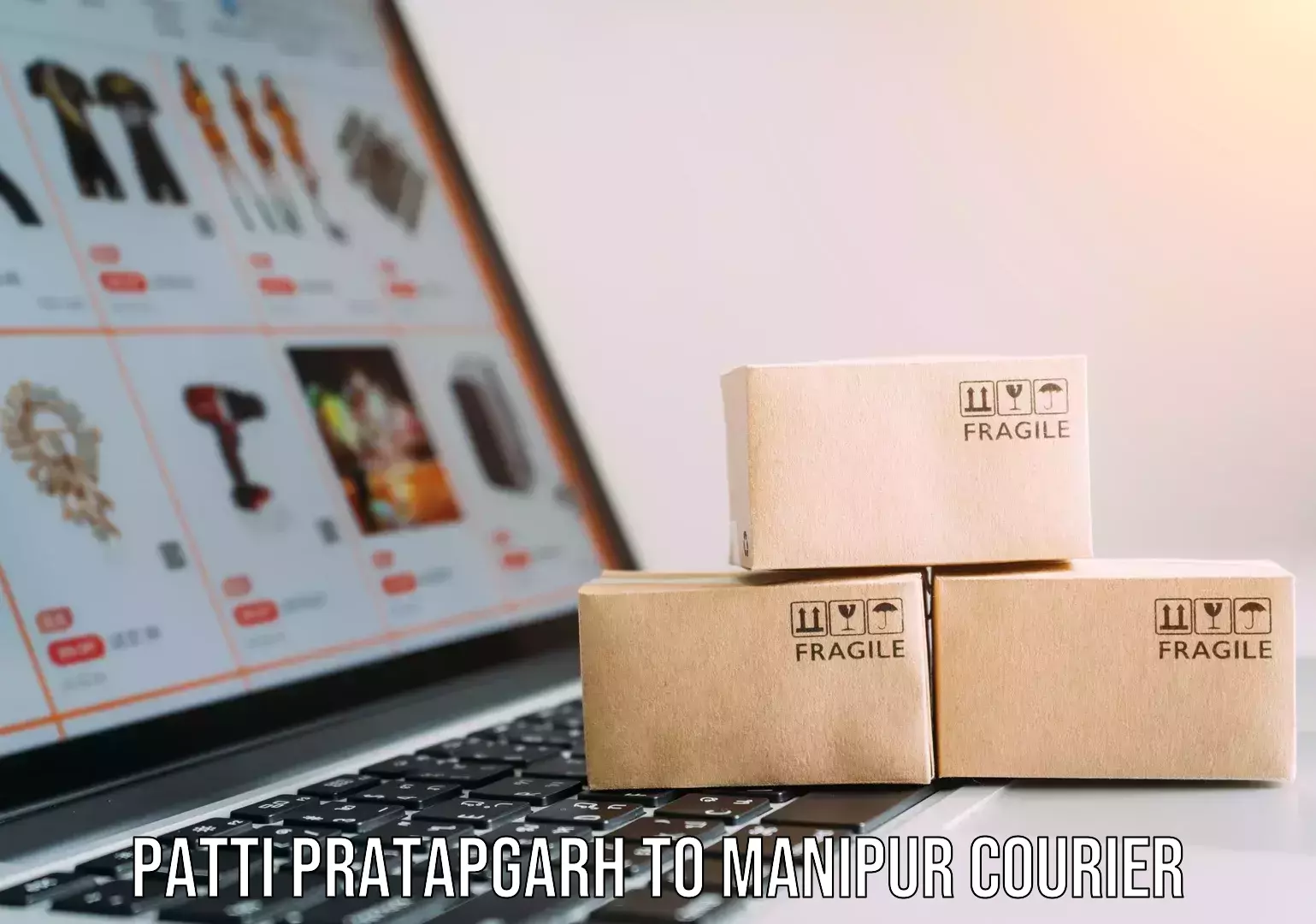 Cost-effective moving solutions Patti Pratapgarh to Manipur