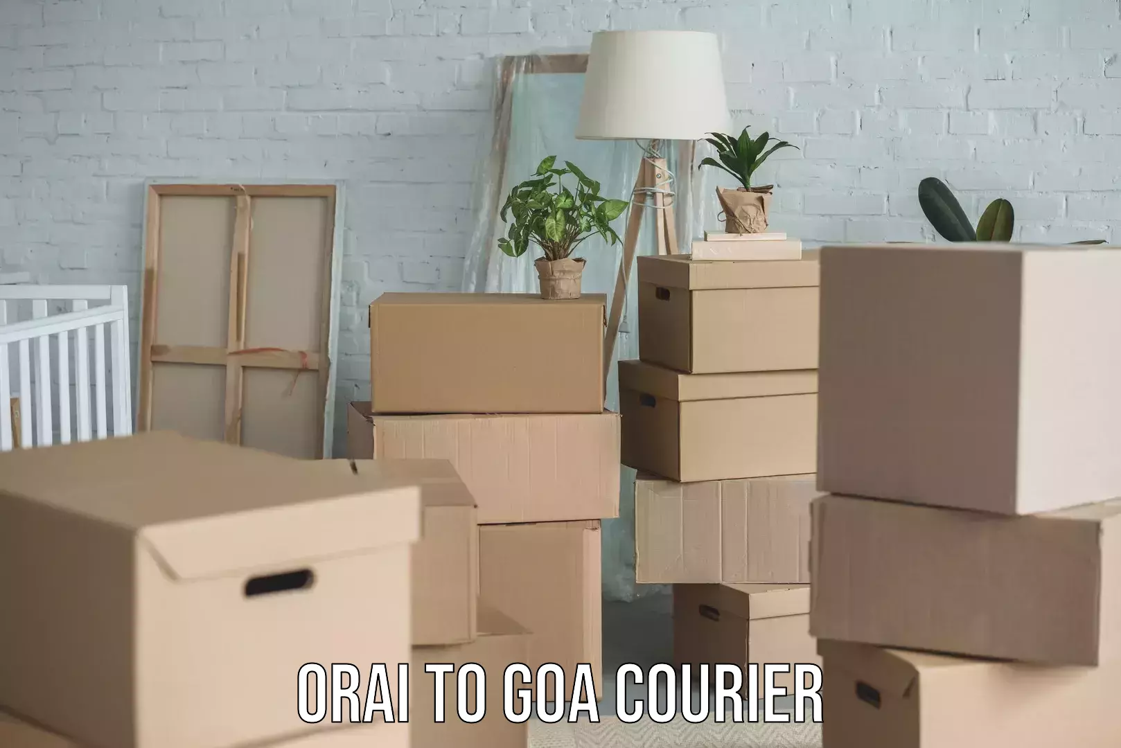 Furniture movers and packers Orai to Goa