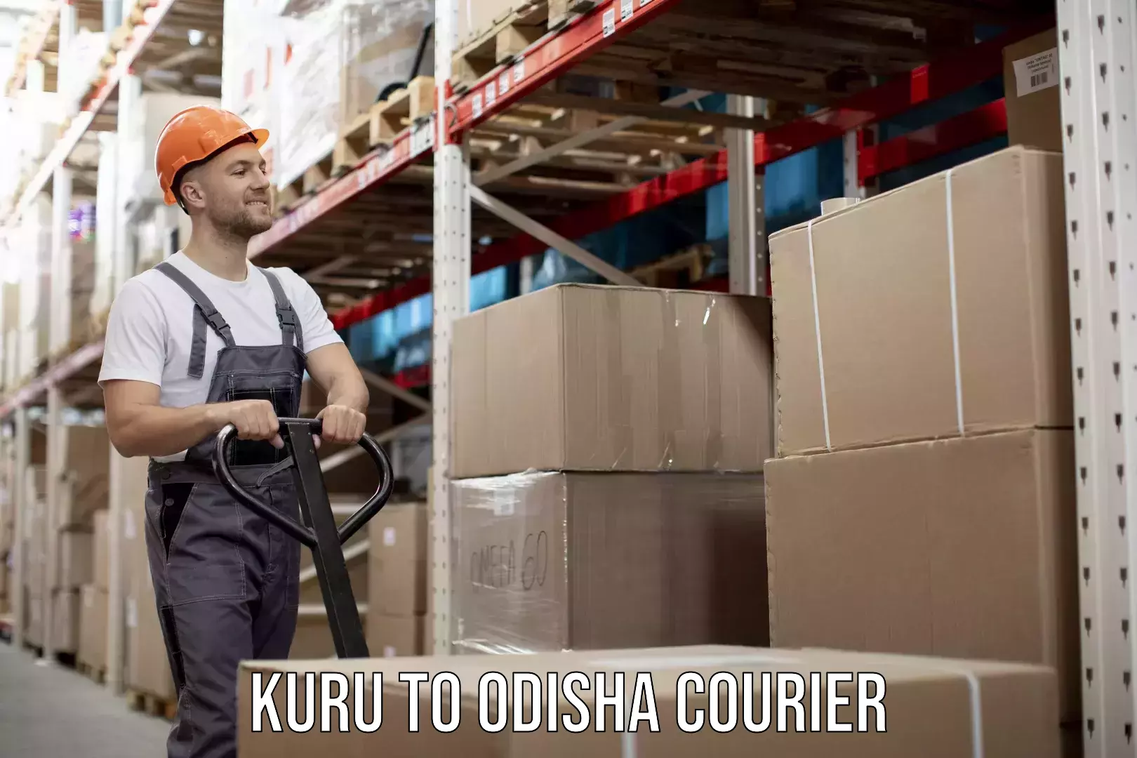 Efficient moving services Kuru to Odisha
