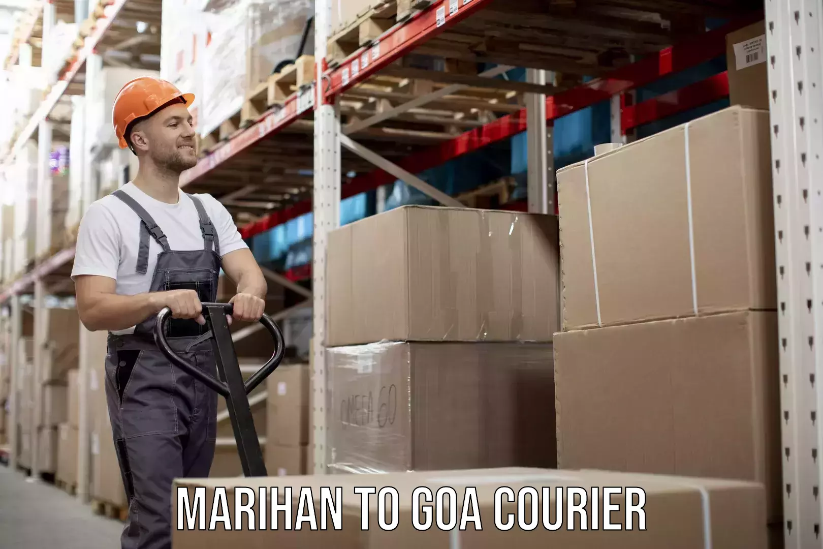 Efficient moving company Marihan to Goa