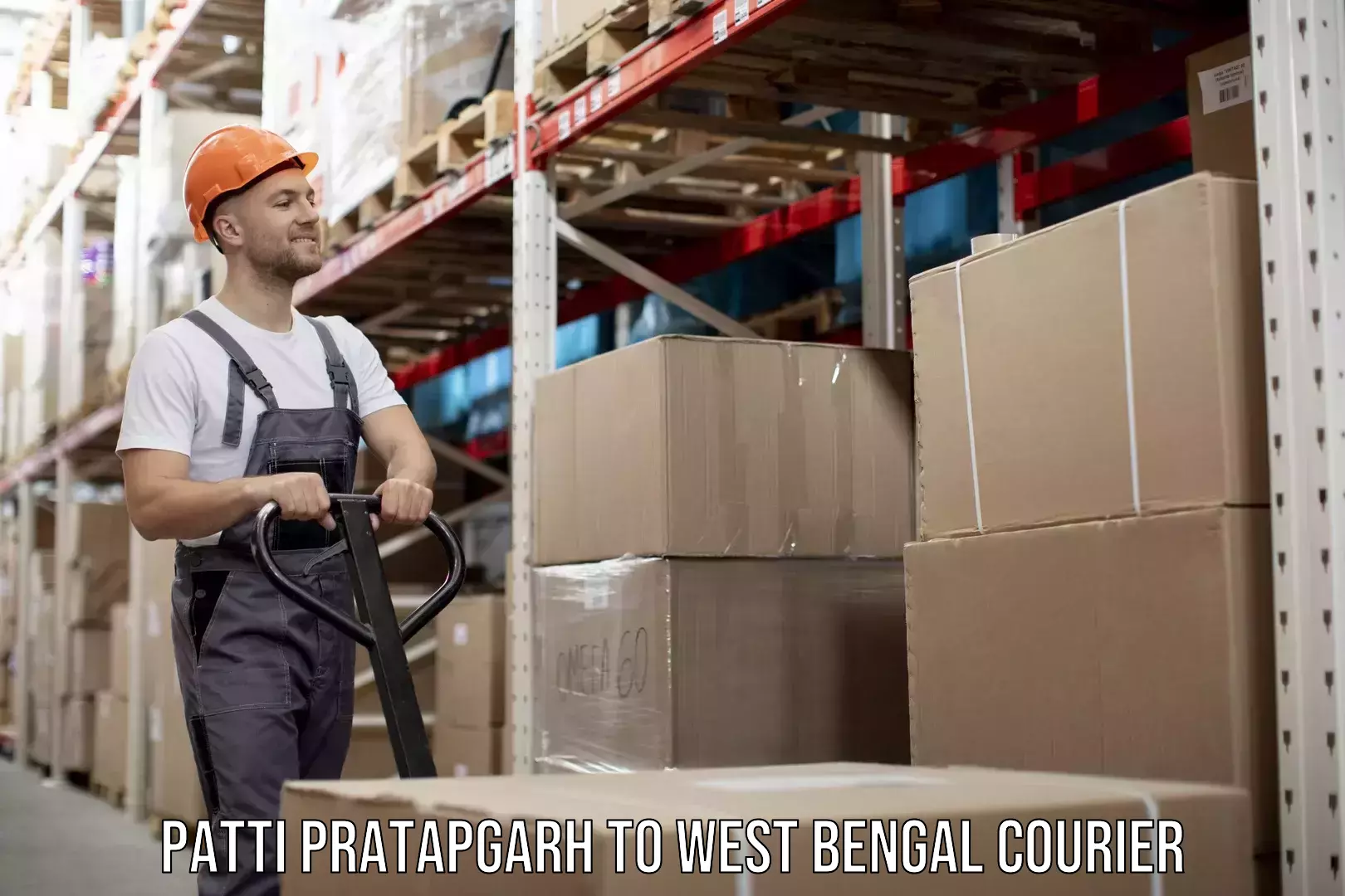 Household goods shipping Patti Pratapgarh to West Bengal