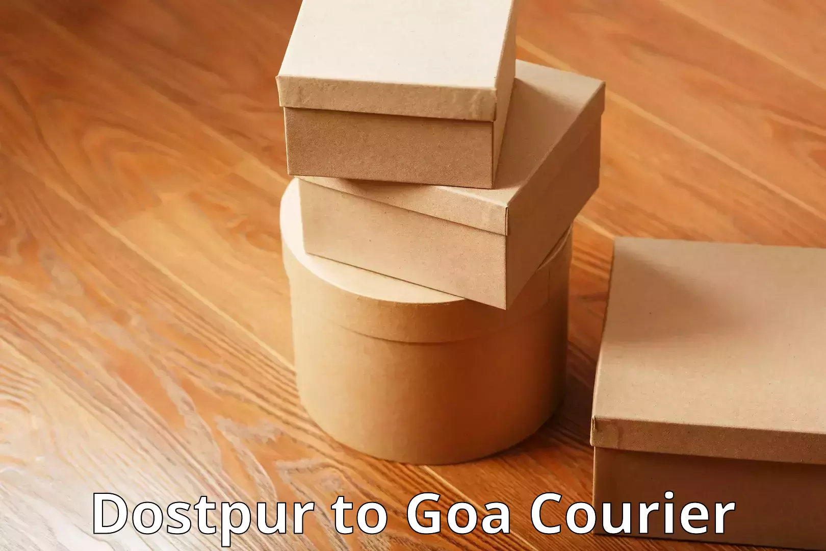 Luggage courier excellence Dostpur to Goa