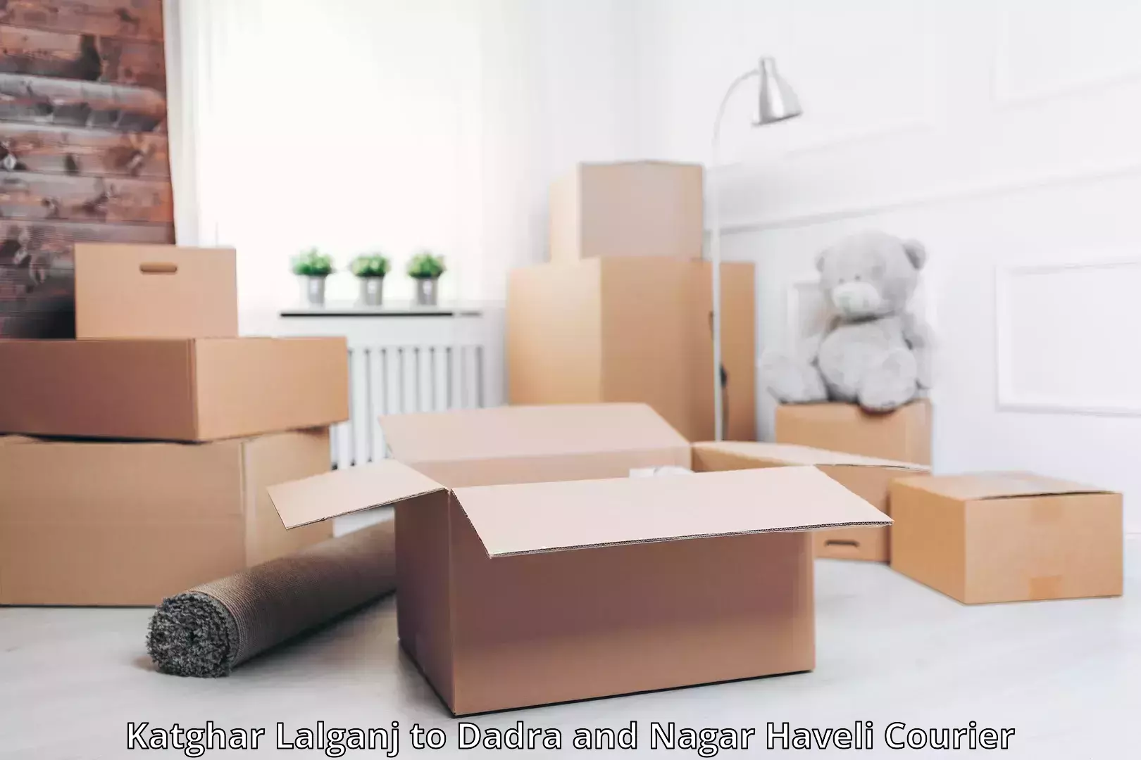 Professional baggage delivery Katghar Lalganj to Silvassa