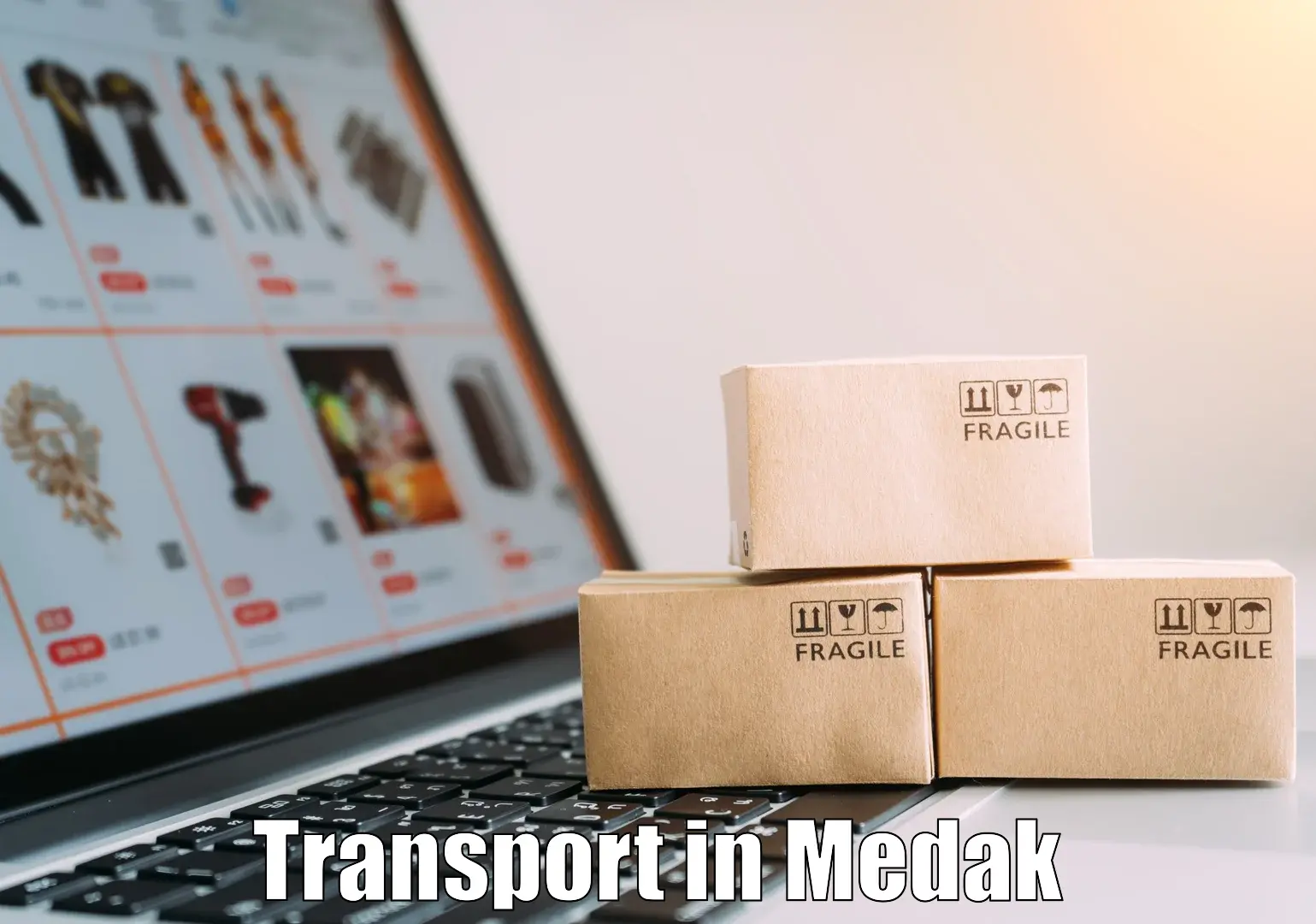 Vehicle courier services in Medak