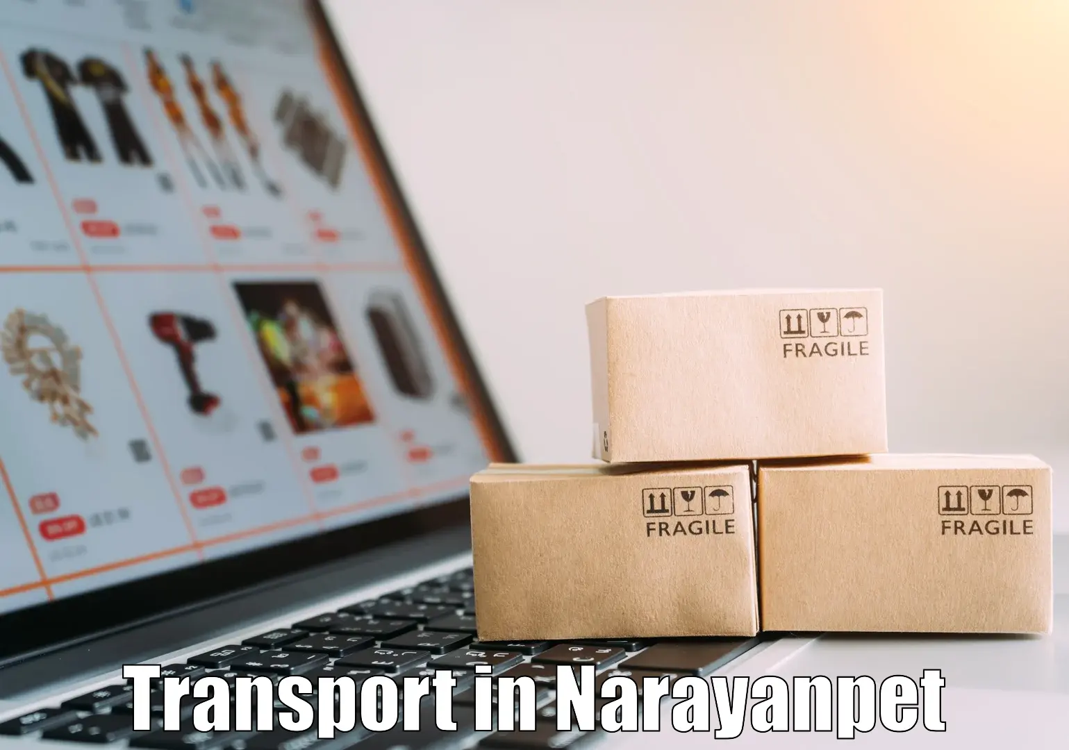 Air cargo transport services in Narayanpet