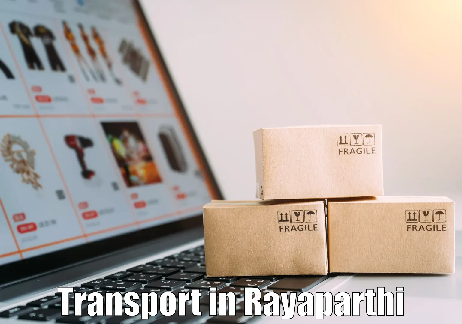 Online transport booking in Rayaparthi