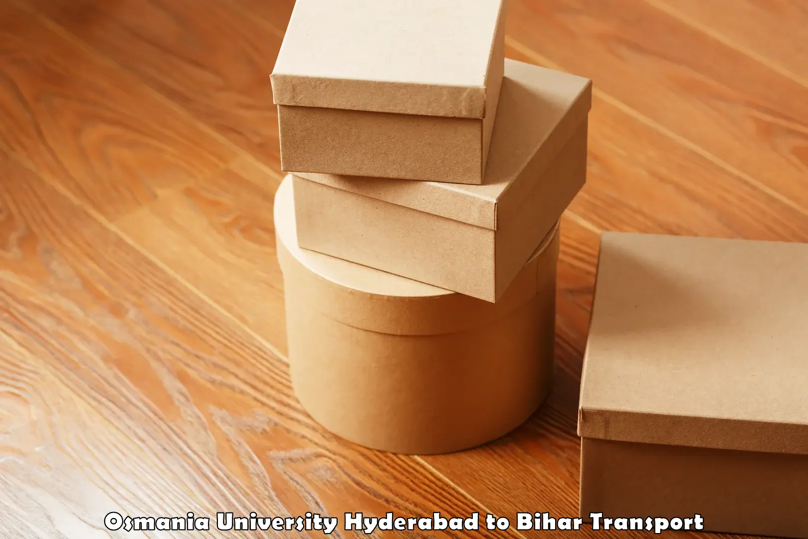 Bike shipping service Osmania University Hyderabad to Korha