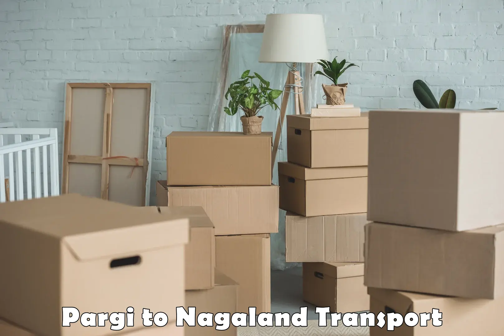 Road transport online services Pargi to Nagaland