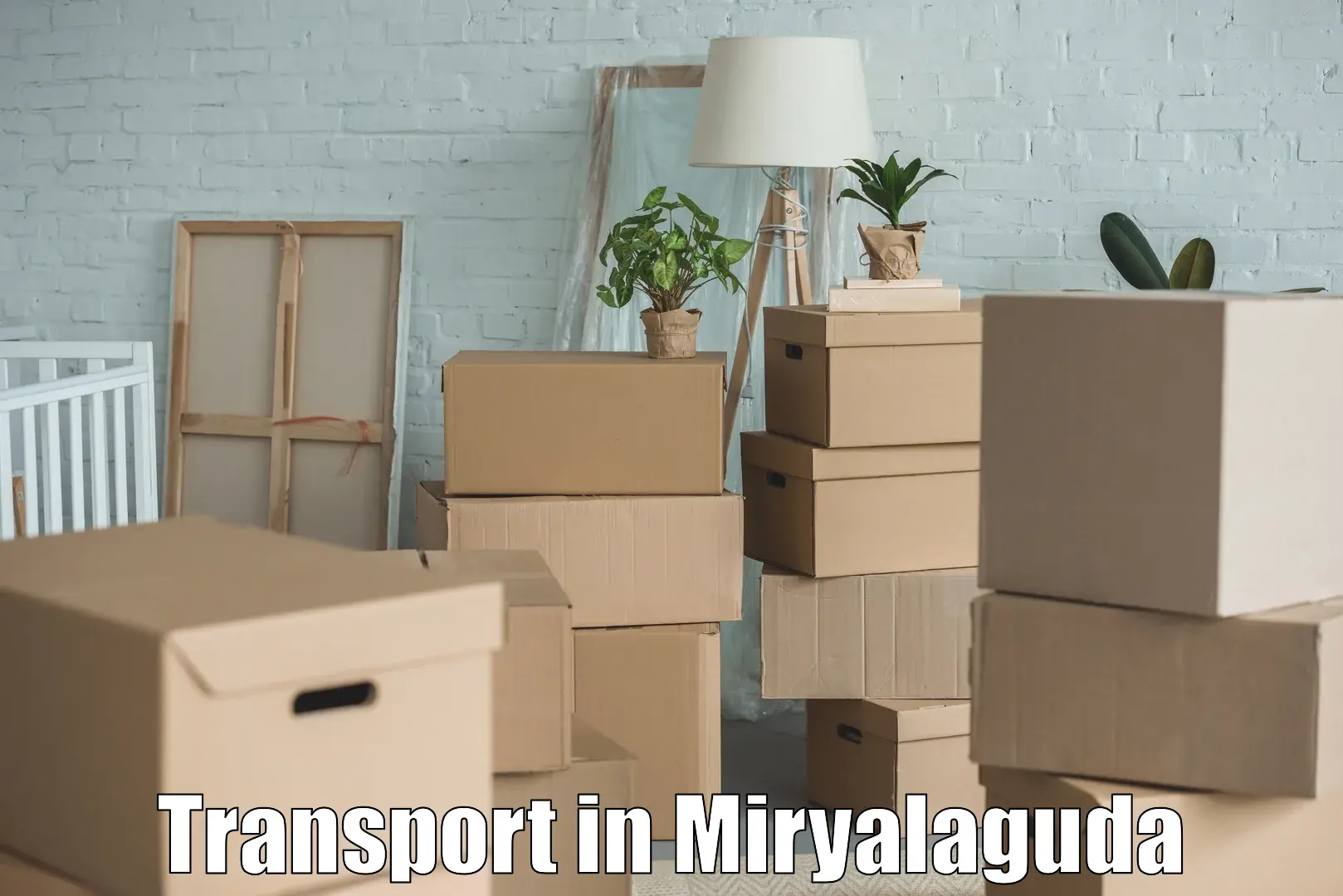 Daily parcel service transport in Miryalaguda