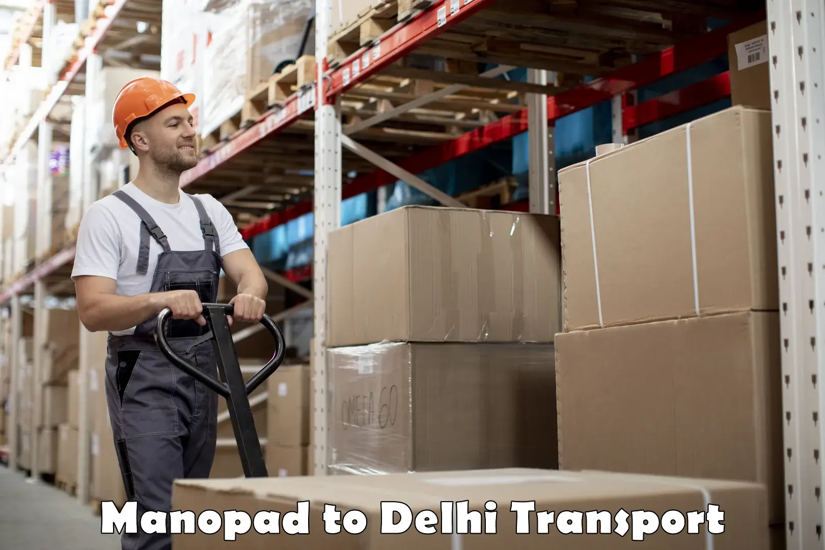 Scooty parcel Manopad to Jamia Hamdard New Delhi