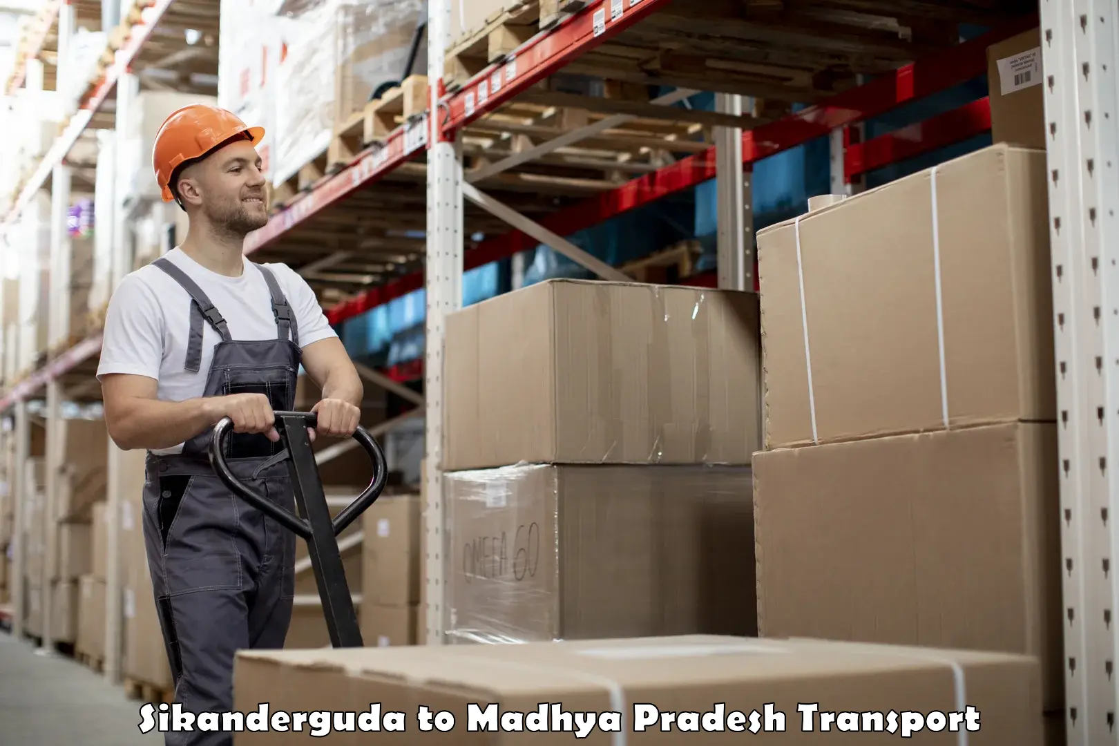 All India transport service Sikanderguda to Mandideep