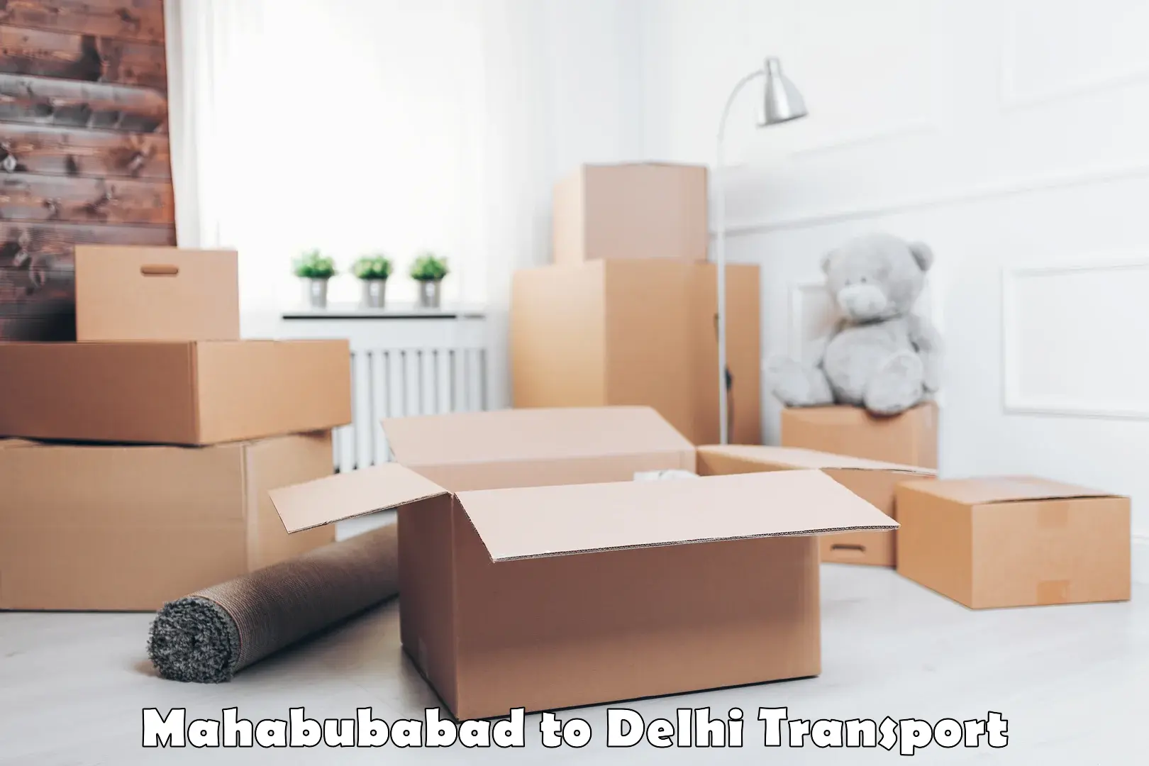 Shipping partner Mahabubabad to Delhi Technological University DTU