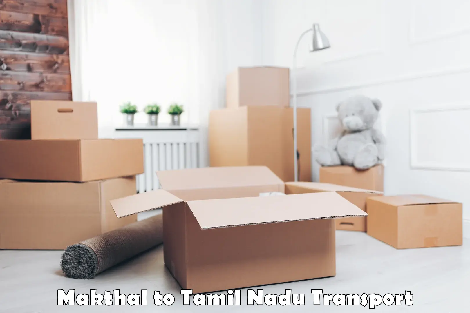 Luggage transport services Makthal to Chidambaram