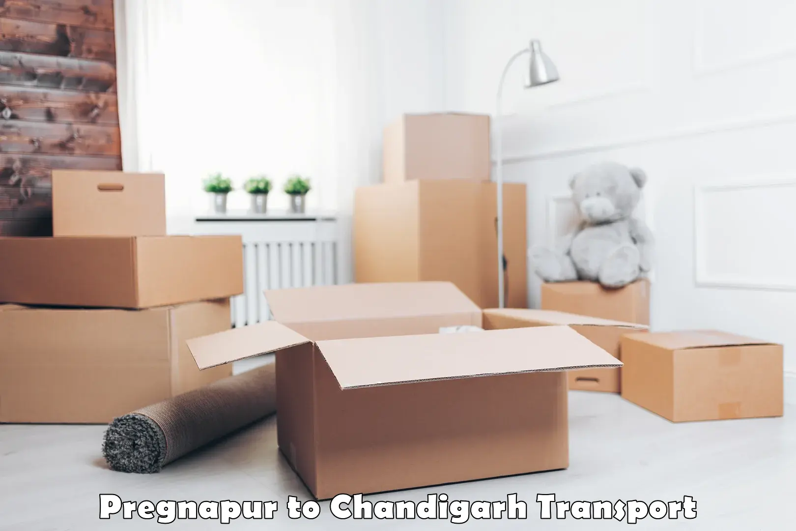 International cargo transportation services Pregnapur to Chandigarh
