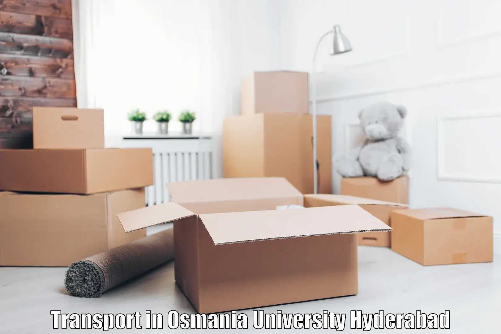 Package delivery services in Osmania University Hyderabad