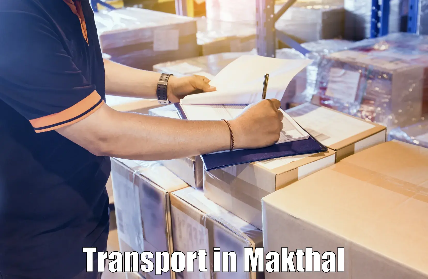 Cargo transportation services in Makthal