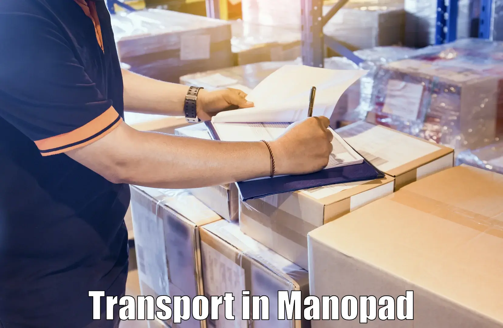 Road transport online services in Manopad