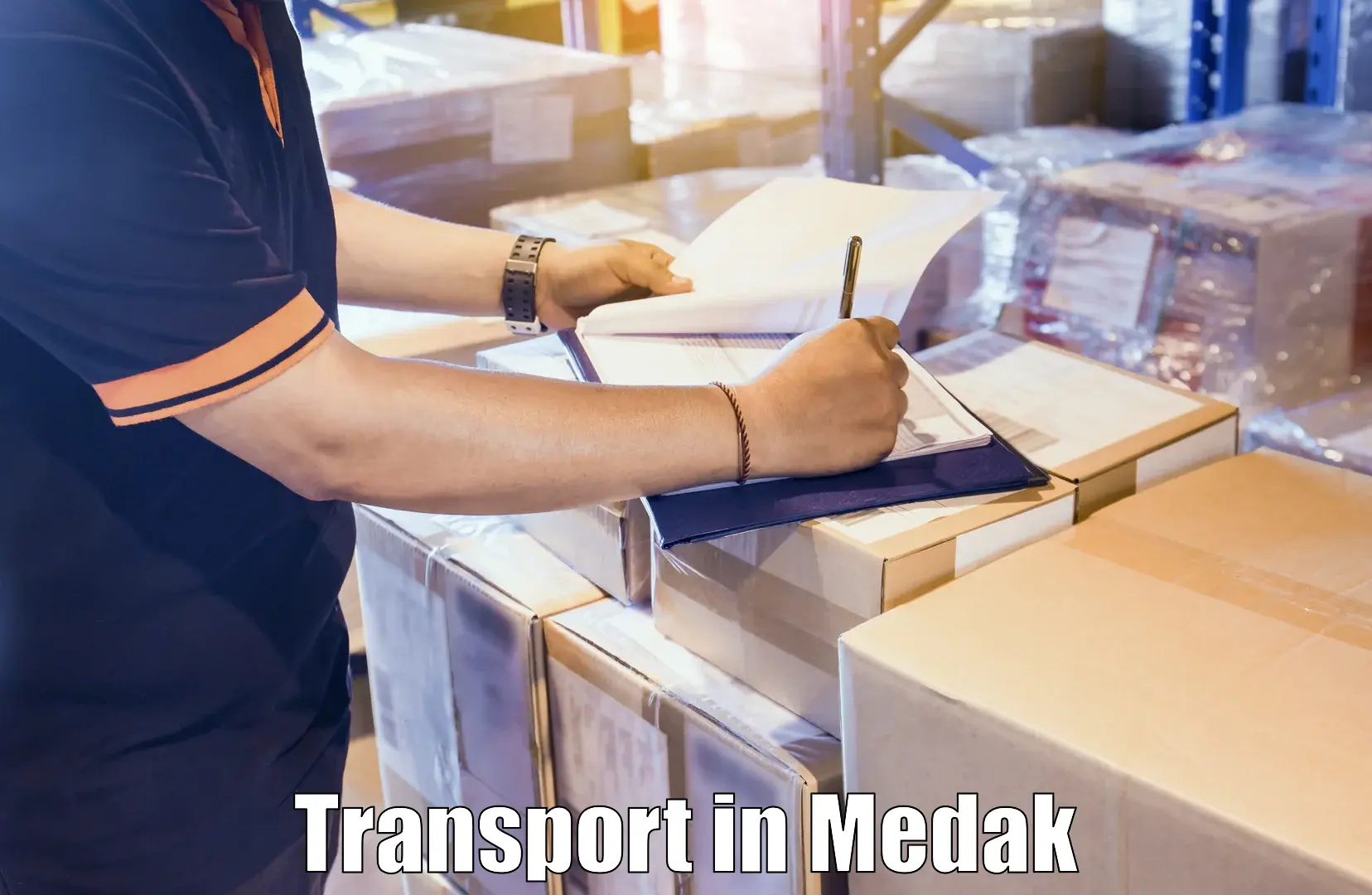Pick up transport service in Medak