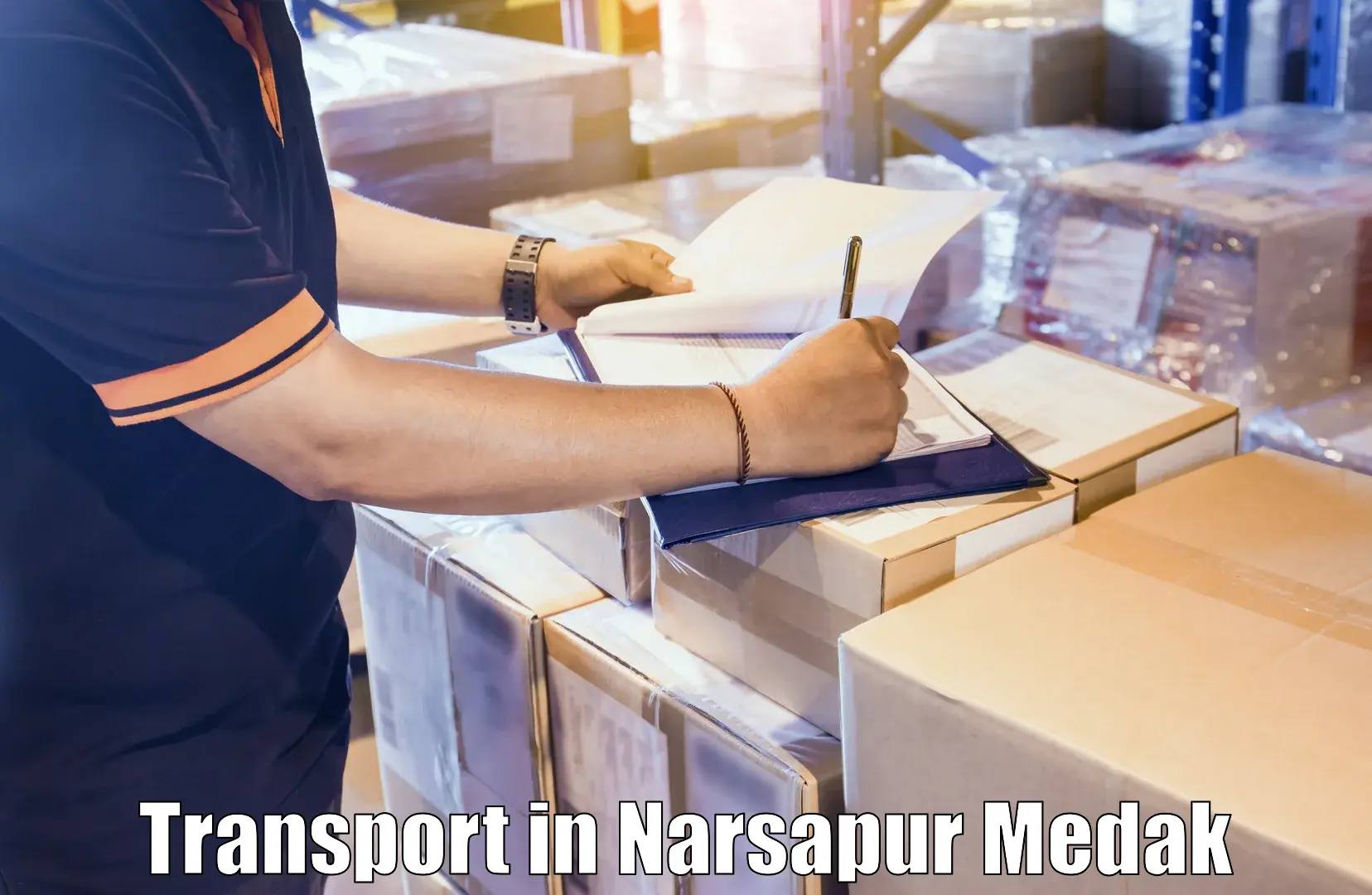 Road transport online services in Narsapur Medak