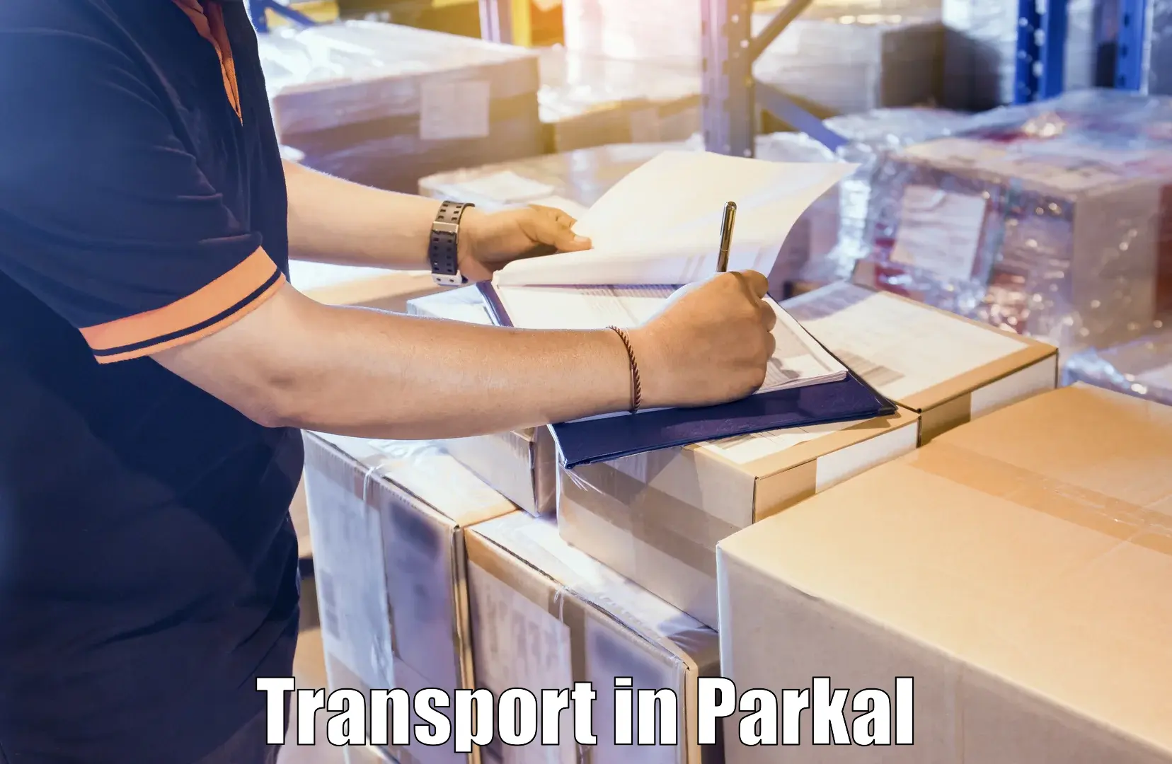 Cargo train transport services in Parkal