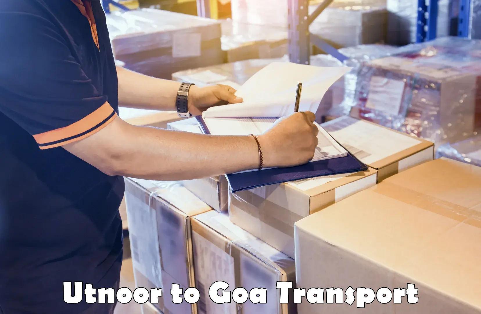 Scooty parcel Utnoor to IIT Goa