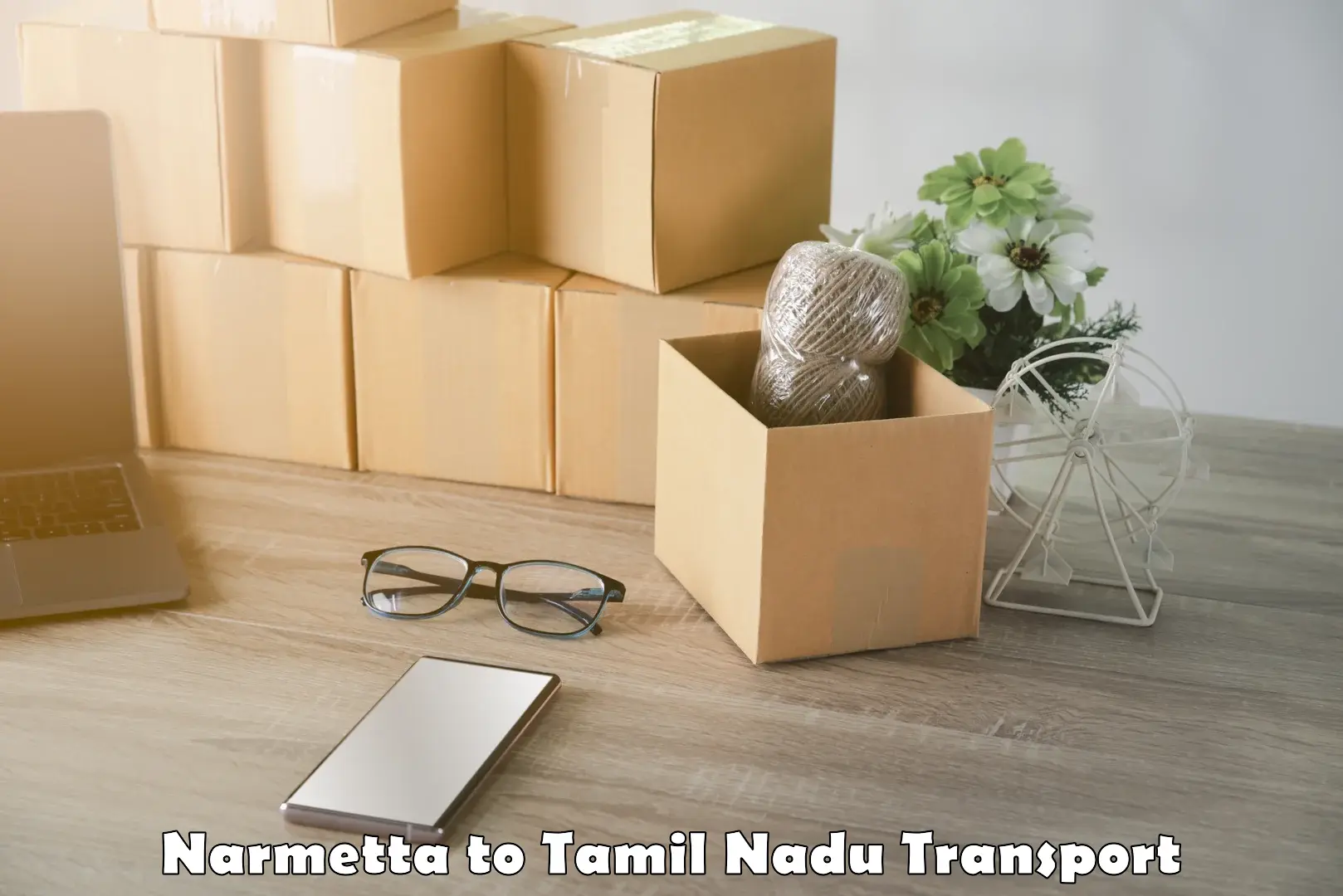 Container transportation services Narmetta to Villupuram
