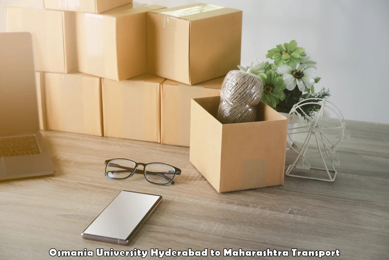 Logistics transportation services Osmania University Hyderabad to Masrul