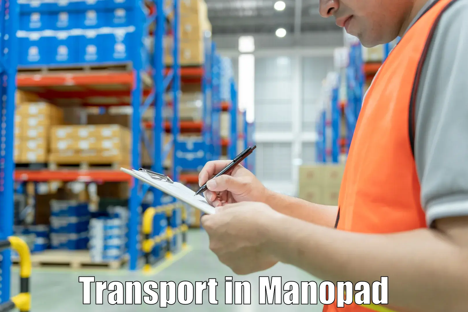 Domestic goods transportation services in Manopad