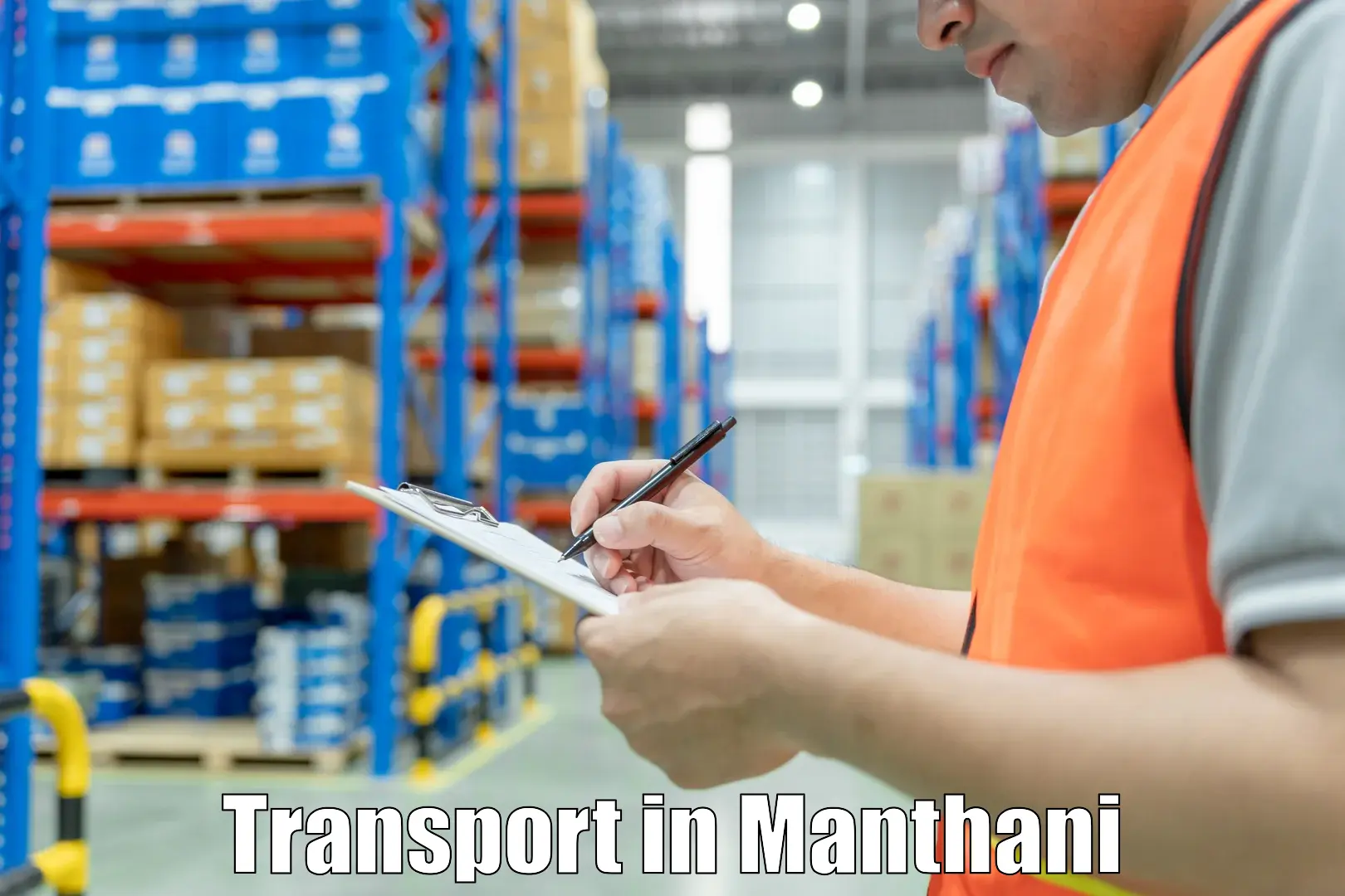 Best transport services in India in Manthani