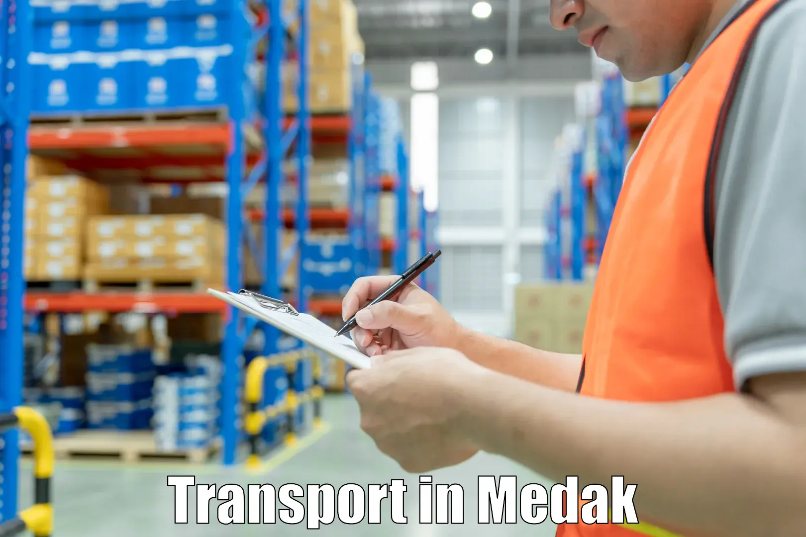 Nearest transport service in Medak