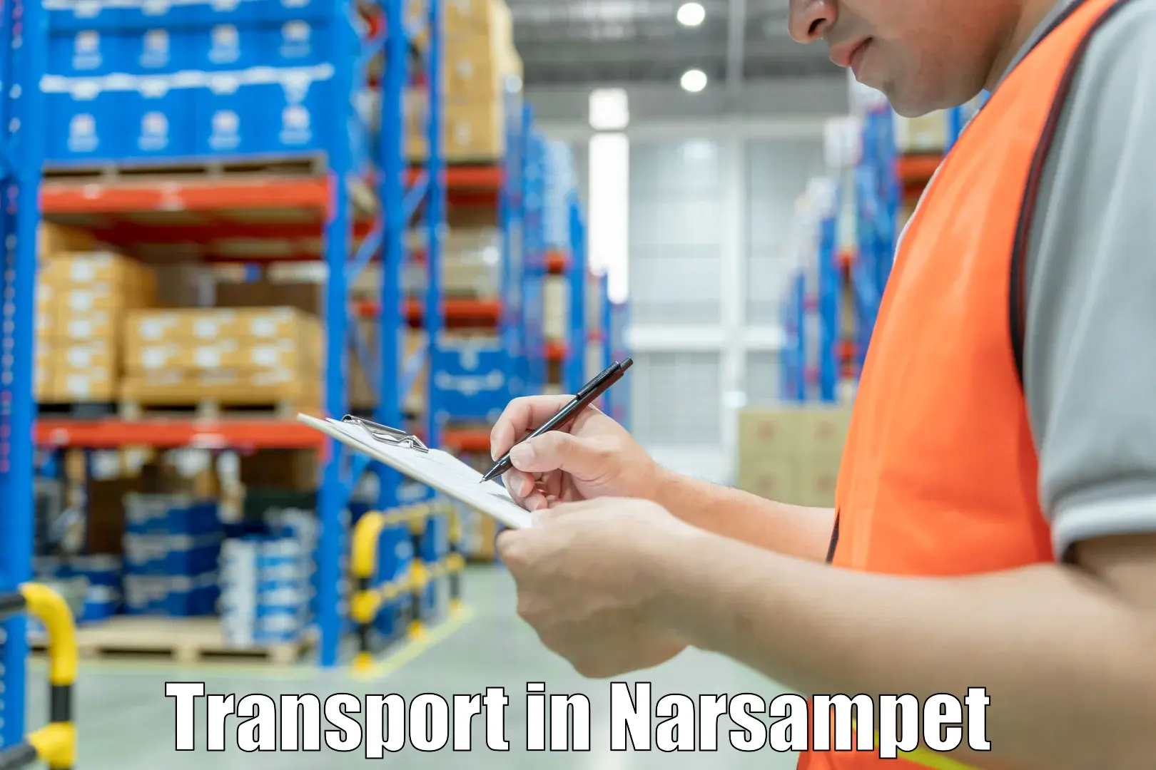 Delivery service in Narsampet
