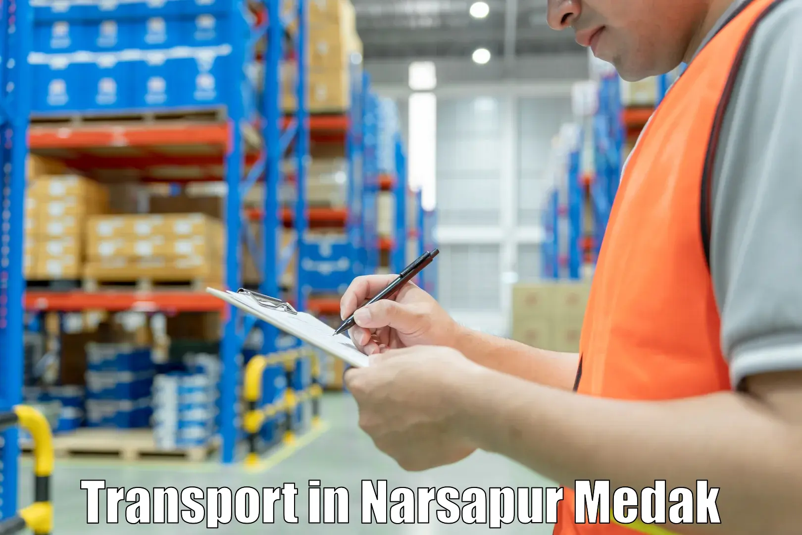 Vehicle courier services in Narsapur Medak