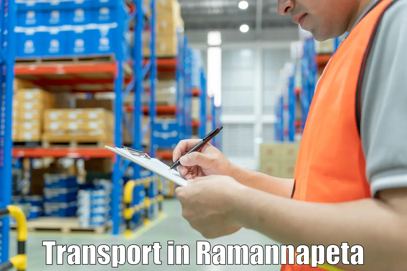 Road transport online services in Ramannapeta